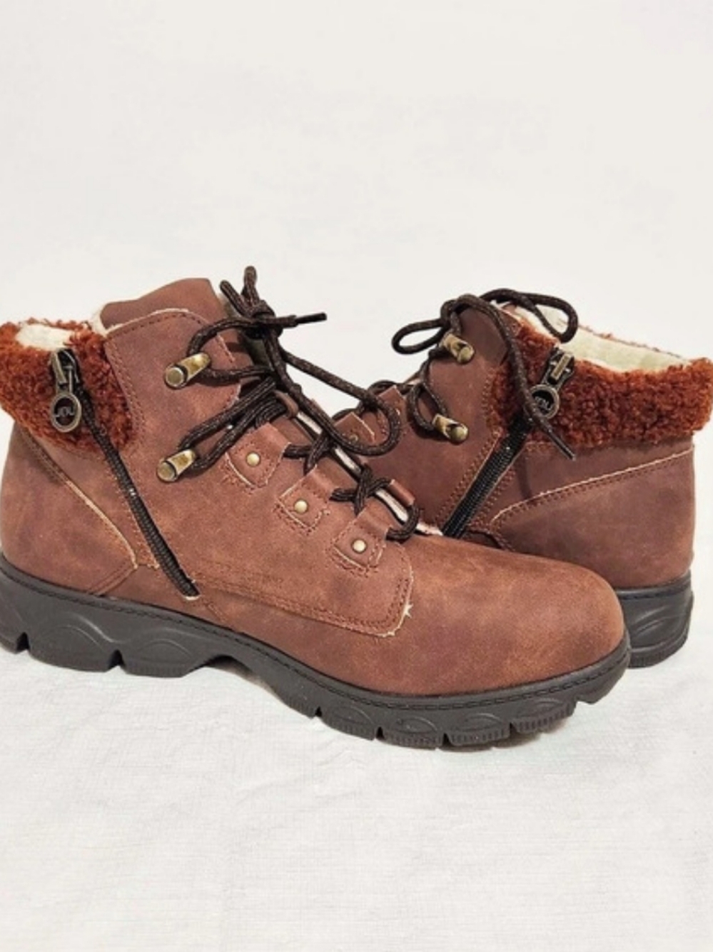 JBU Liza Water Resistant Water Resistant Boots Brown US 9.5 Like New